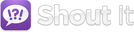Shout It logo